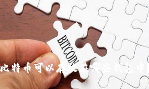 比特币可以存放在哪些钱包中?