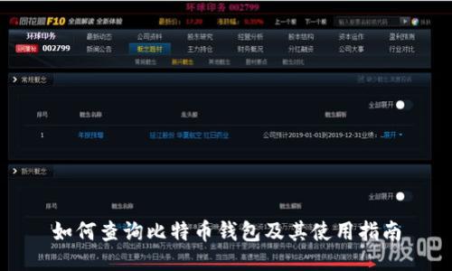 如何查询比特币钱包及其使用指南