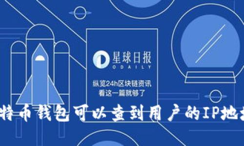 : 比特币钱包可以查到用户的IP地址吗?